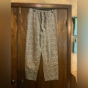 Cozy Leopard Print Pajama Pants